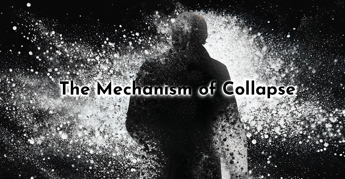 the mechanism of collapse book banner